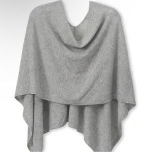 NWT Cashmere Counter Poncho